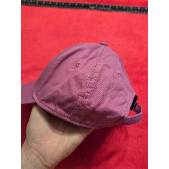 Callaway Purple Mauve Golf Baseball Cap Hat 100% Cotton Adjustable Strapback - Picture 3 of 8